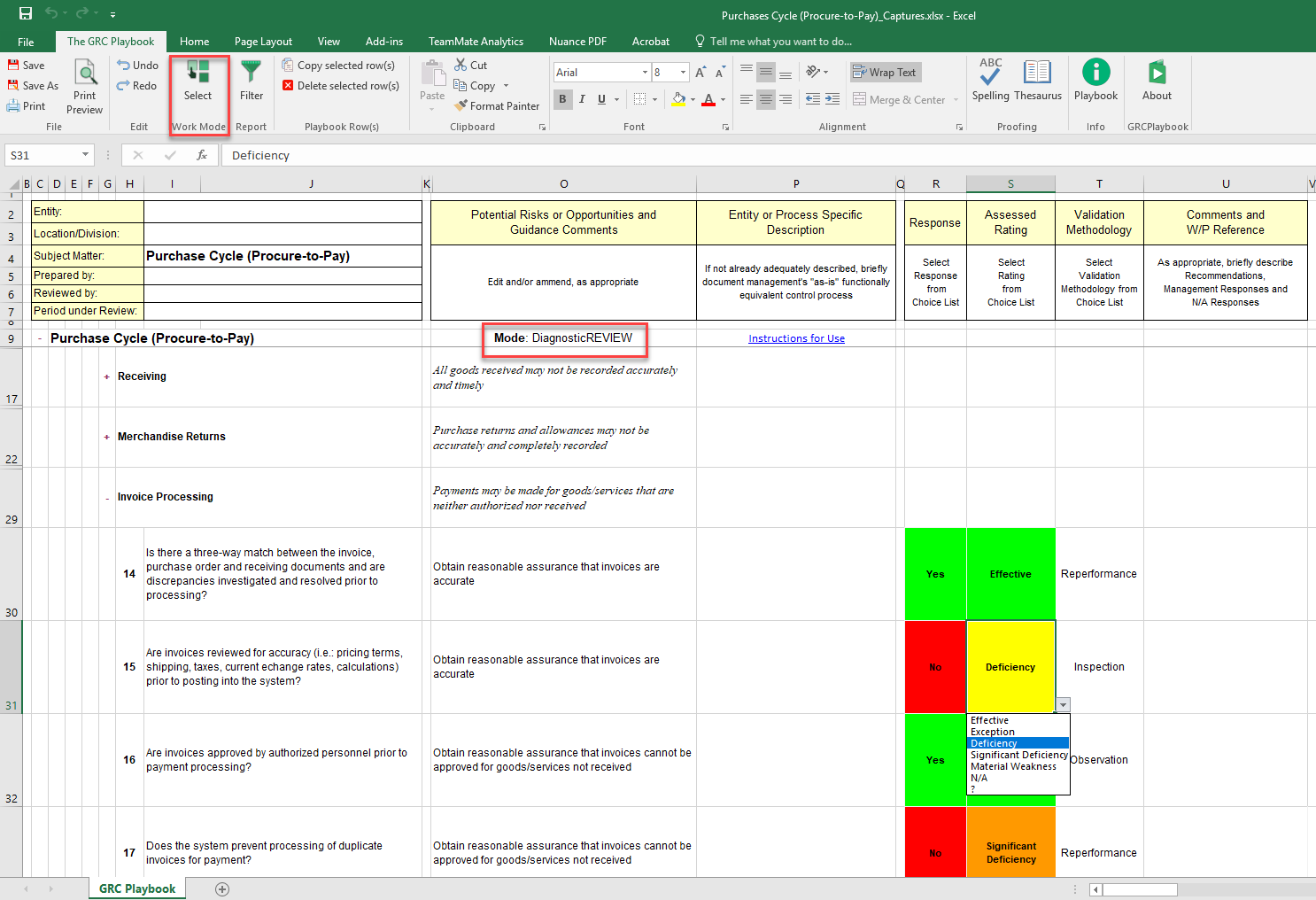 Information Technology Application Controls (ITAC)